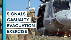 Fake blood and gore prepares troops for real-life casualty evacuations