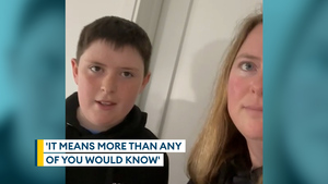 Lee Rigby's son issues a thank you to supporters