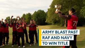 British Army retain T20 development Inter Services title with victories over RAF and Navy