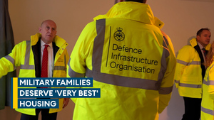 Government unveils its brand-new defence housing strategy