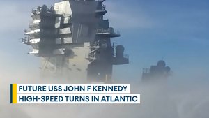 USS John F Kennedy gets through Acceptance Trials 