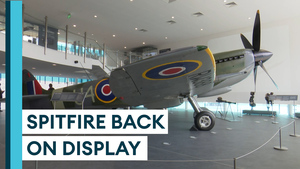 Restored Spitfire Unveiled On Battle of Britain Day