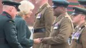 4 Rifles Awarded Op Toral Medals By Duchess Of Cornwall