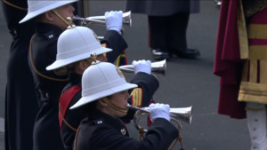 Two-Minute Silence Held At Cenotaph 