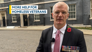 New £3.5m fund will get vets off the streets and into homes