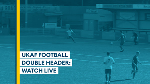 UKAF football double header: how to watch LIVE
