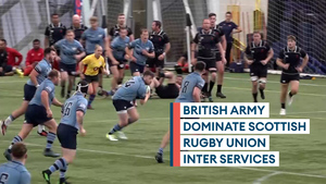 British Army win Inter Services Scotland rugby title