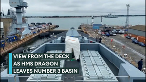 HMS Dragon making progress in return to operations