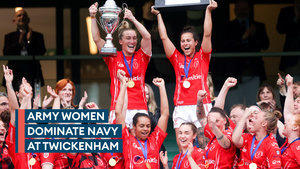 Army v Navy: Army dominant as Navy scores first try in ten years
