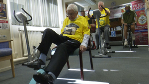 Two WWII Veterans Virtually Touring Battlefields By Bike