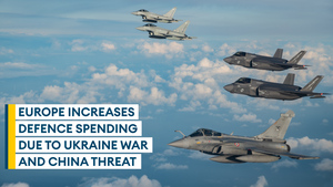 What impact has the war in Ukraine had on European defence spending?