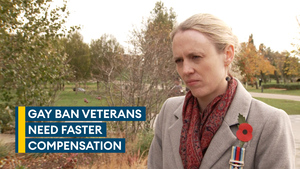 Gay ban veterans need faster compensation, says minister