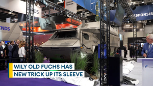 Fuchs latest evolution is unveiled at DSEI in London
