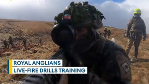 Royal Anglians train for Kenya deployment