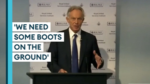 Blair: Western Adversion To 'Boots On The Ground' An 'Overwhelming Political Constraint'