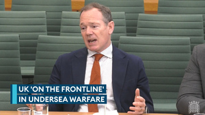 Maritime expert to MPs: 'We're on the frontline' in undersea warfare
