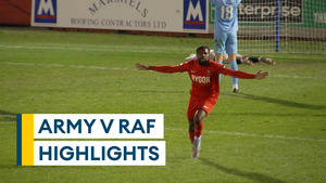 British Army score 96th-minute winner to beat the RAF