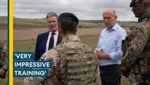Starmer 'so impressed' with UK military's training of Ukrainian troops