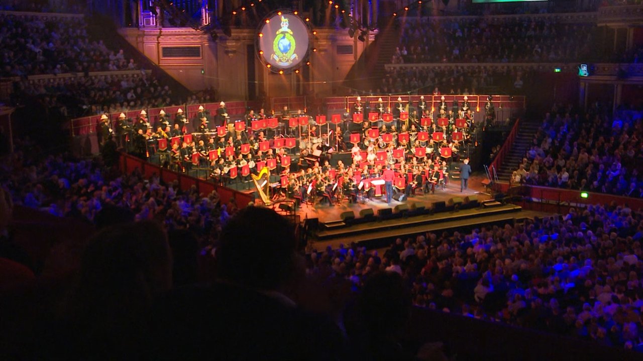 mountbatten festival of music dress code Duchess Meghan is Radiant in Red Safiyaa for Mountbatten Festival of Music!