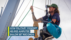 One goal a time, says triple amputee who took sailing record