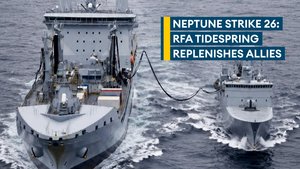 HMS Prince of Wales leads carrier strike group on Exercise Neptune Strike