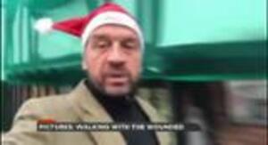The Amazing Veteran Who's "Walking Home For Christmas" 