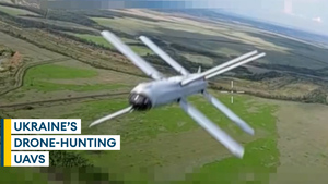 Ukraine's new drone-hunting UAVs keeping Russia at bay