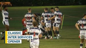 Royal Navy's fantastic first half display holds off hard-hitting British Army in exciting Inter Services opener