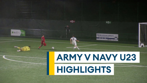 Army U23s beat Navy to retain Inter Services title on goals scored