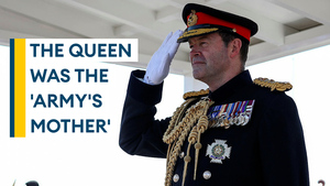 The Queen 'showed unwavering devotion to her Army’, CGS says