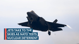Nato fast jets take to the skies in nuclear deterrent exercise