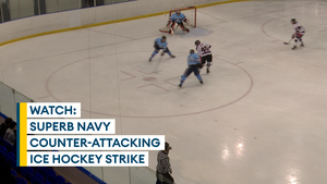 Ice Hockey: Royal Navy score superb counter-attack goal