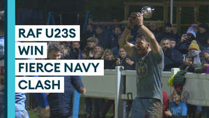RAF U23s end long wait for Inter Services victory