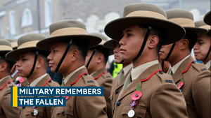 Remembrance Sunday ceremonies held around the UK and the world