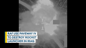 Rocket system in Iraq destroyed by RAF Typhoon