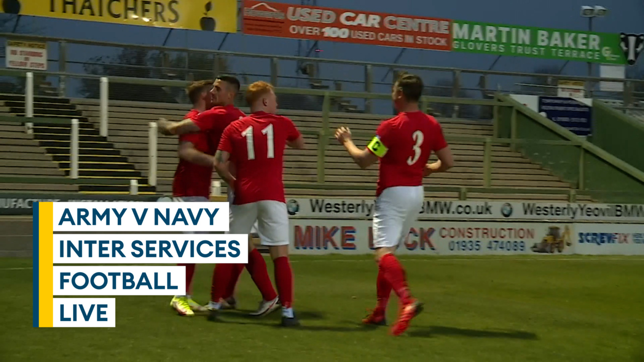 Forces footballs finest Watch all six Inter Services matches live