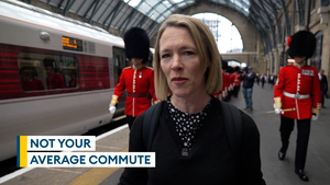Coldstream Guards let the train take the strain