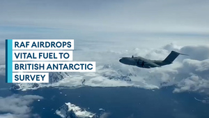 RAF sends crucial fuel to British Antarctic Survey