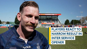 Player of the match and Navy captain react to close Inter Service match