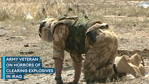Bomb disposal veteran says nothing could have prepared his men for sights of Iraq war