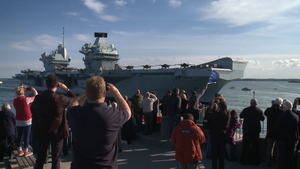 CSG 21: HMS Queen Elizabeth’s Final Preparations In Portsmouth