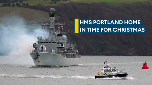 HMS Portland brings the curtain down on a busy 2024