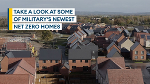  Move-in day for military families at new net zero carbon homes