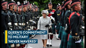 Queen 'understood the burdens and glory of a life in uniform' - military chief