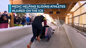 Lillehammer medic assisting military's best sliding athletes