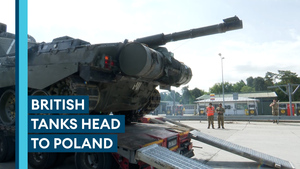 British Challenger 2 tanks being sent to Poland