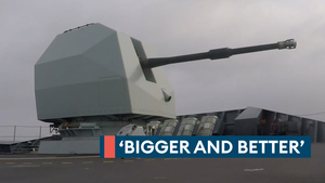 Royal Navy proves bigger is better as it adopts US deck gun