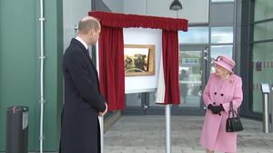 Queen And Prince William Visit Porton Down Defence Labs