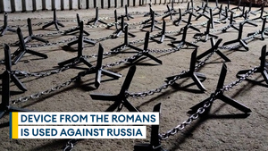 Ancient Roman caltrop inspires Ukrainian device being used against Russia