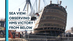 Observing Lord Nelson's HMS Victory as never before 